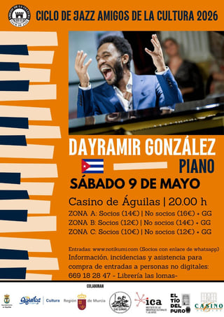 Imagen de Ciclo de Jazz 2026 - Dayramir González