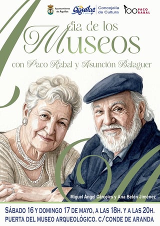Imagen de Día de los Museos con Paco Rabal y Asunción Balaguer