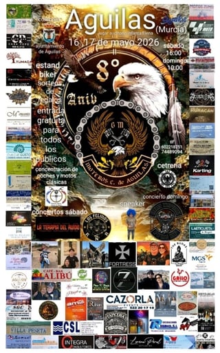 Imagen de 8º Aniversario Moteros C. de Águilas