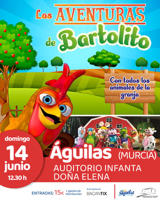 Imagen de Espectáculo Infantil: Las Aventuras de Bartolito