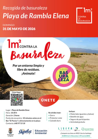Imagen de Recogida de basuraleza: Playa de Rambla Elena