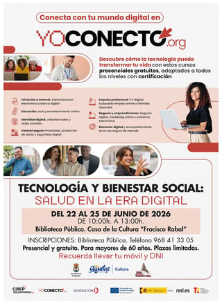 Imagen de Tecnología y Bienestar Social: Salud en la Era Digital (Mayores de 60 años)