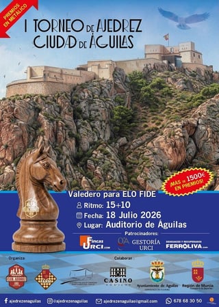 Imagen de I Torneo de Ajedrez "Ciudad de Águilas"