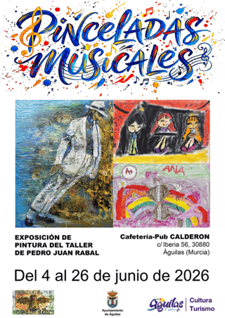 Imagen de Exposición de Pintura "Pinceladas Musicales" - Taller de Pedro Juan Rabal
