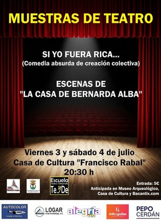 Imagen de La Casa de Bernarda Alba – Muestras de Teatro TeyDe