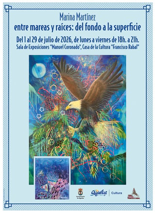 Imagen de Exposición de Pintura "entre mareas y raíces" - Marina Martínez