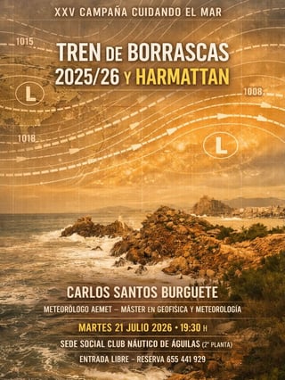 Imagen de Conferencia: Tren de borrascas 2025/26 y Harmattan