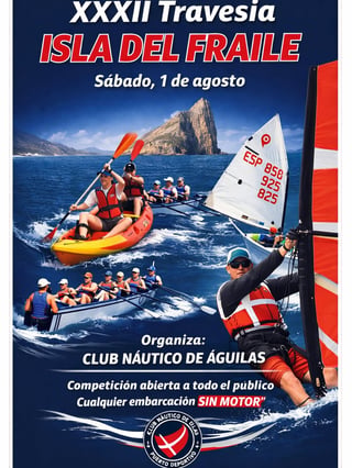 Imagen de XXXIII Travesía Isla del Fraile - Club Náutico de Águilas