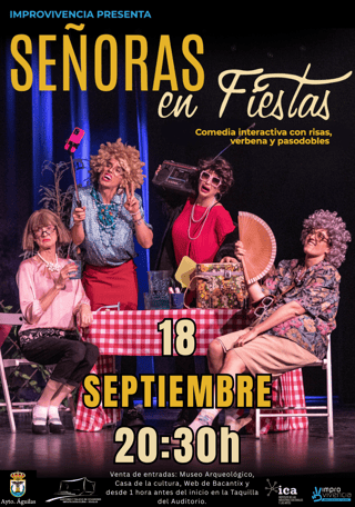 Imagen de Improvivencia presenta: "Señoras en Fiestas"