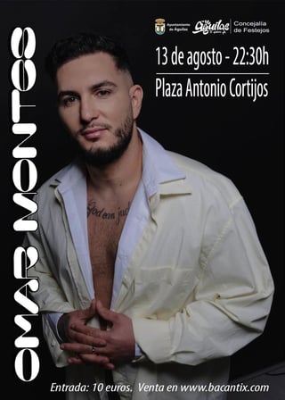 Imagen de Concierto de Omar Montes en Águilas