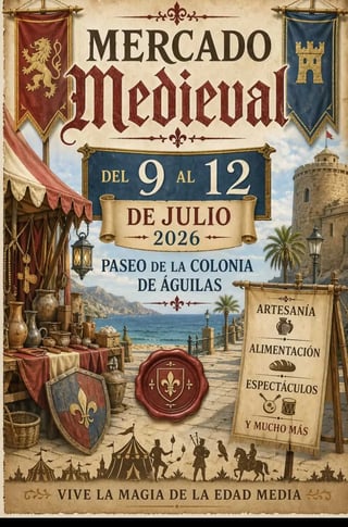 Imagen de Mercado Medieval de Águilas 2026