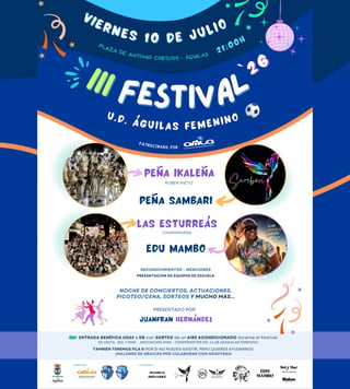 Imagen de III Festival U.D. Águilas Femenino