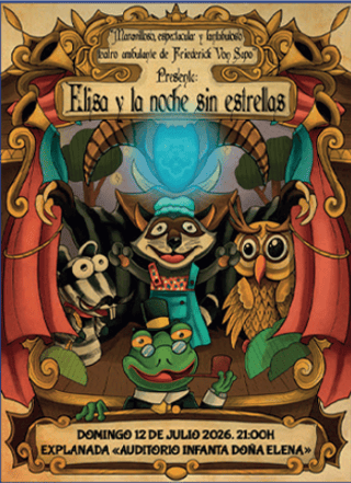 Imagen de Títeres "Elisa y la noche sin estrellas"