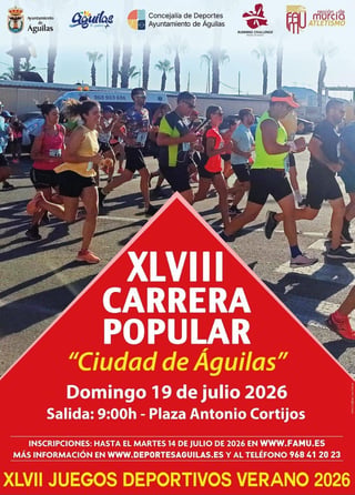 Imagen de XLVIII Carrera Popular "Ciudad de Águilas"