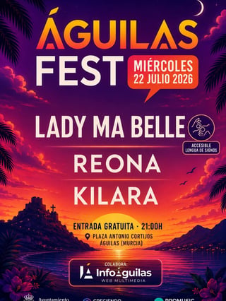 Imagen de Águilas Fest 2026 - V Edición