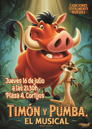 Imagen de Timón y Pumba, El Musical - Tributo Musical