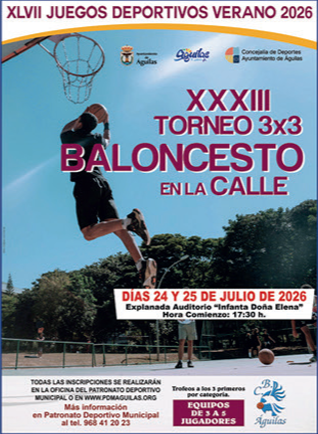 Imagen de XXXIII Torneo 3x3 de Baloncesto en la Calle