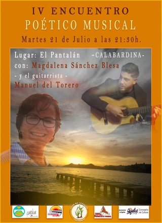 Imagen de IV Encuentro Poético Musical