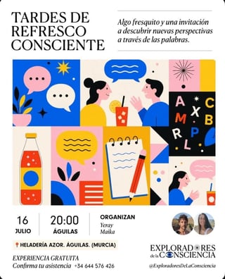 Imagen de Tardes de Refresco Consciente