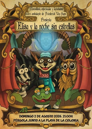 Imagen de Títeres "Elisa y la noche sin estrellas"