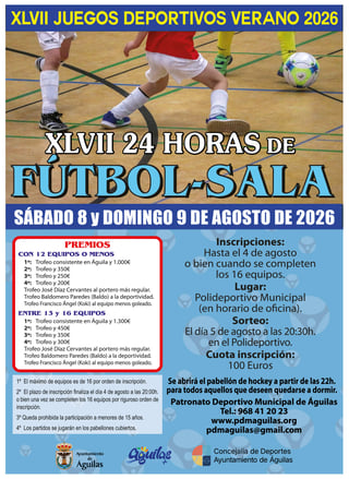 Imagen de XLVII 24 Horas de Fútbol-Sala