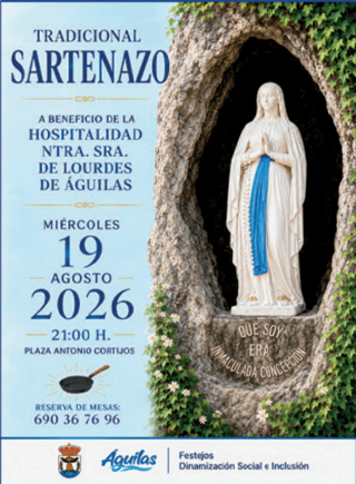 Imagen de Tradicional Sartenazo de la Hospitalidad de Ntra. Sra. de Lourdes de Águilas
