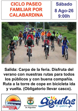 Imagen de Ciclo Paseo Familiar por Calabardina