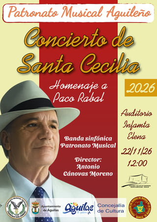 Cartel — Concierto de Santa Cecilia 2026