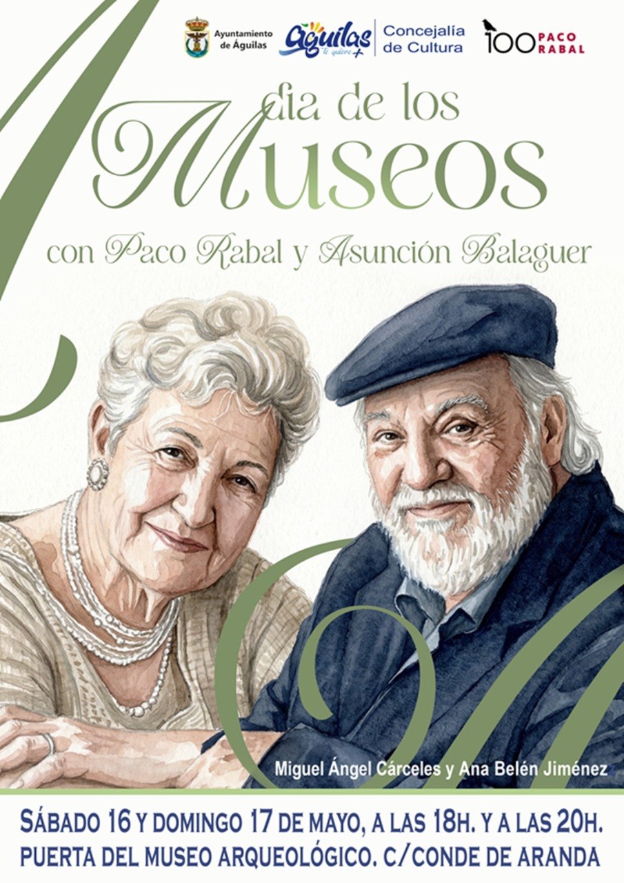 Imagen de Día de los Museos con Paco Rabal y Asunción Balaguer