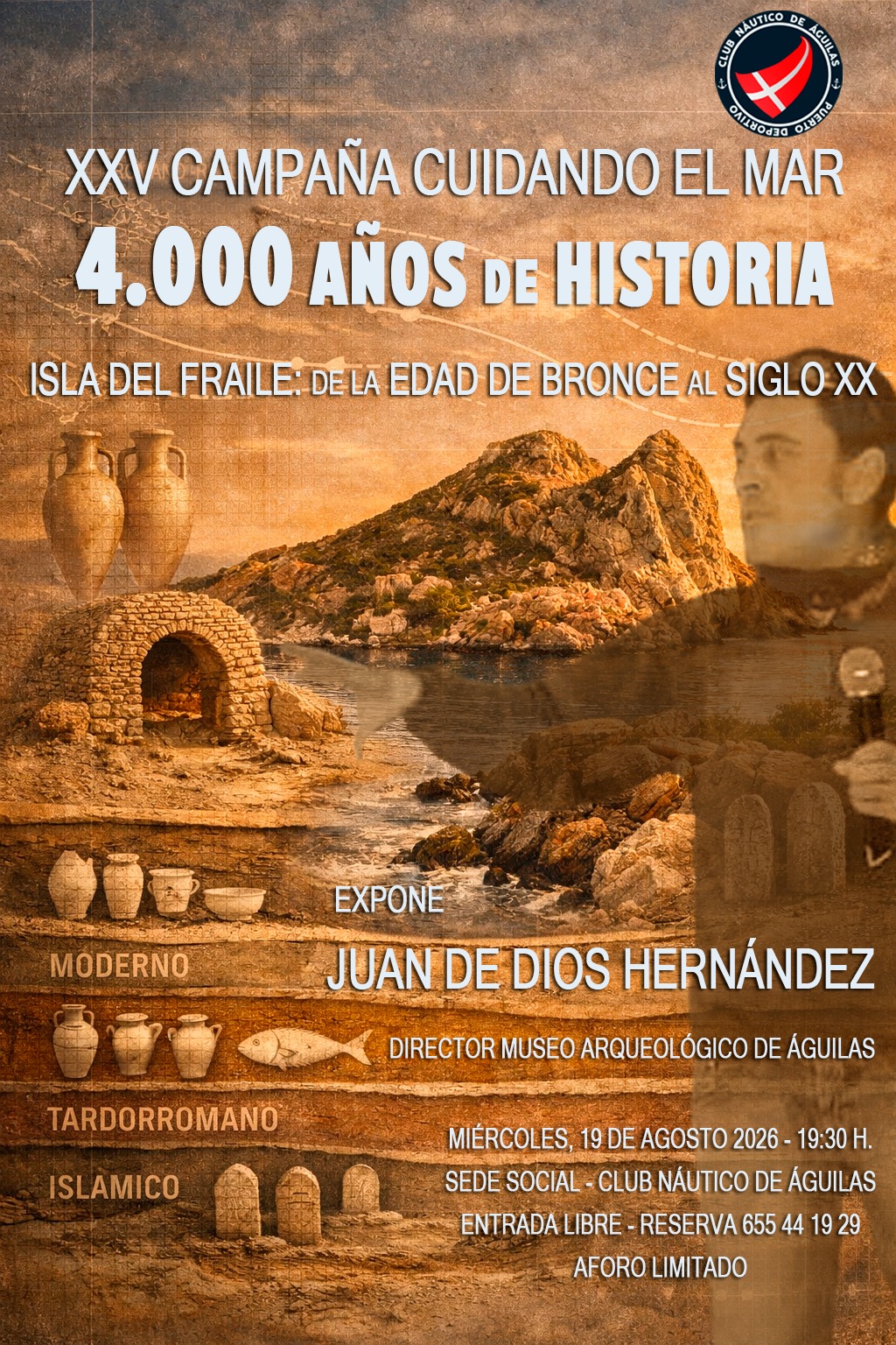 Imagen de Conferencia: 4.000 Años de Historia - Isla del Fraile