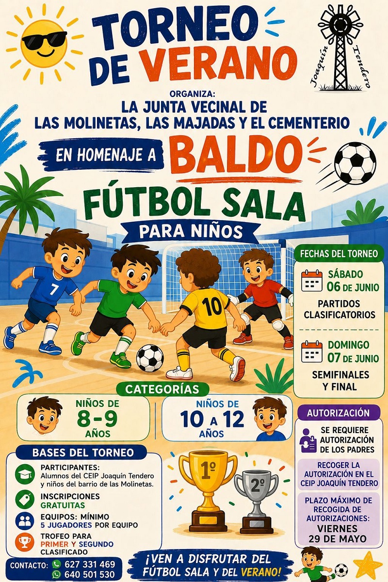 Imagen de Torneo de Verano de Fútbol Sala - Homenaje a Baldo