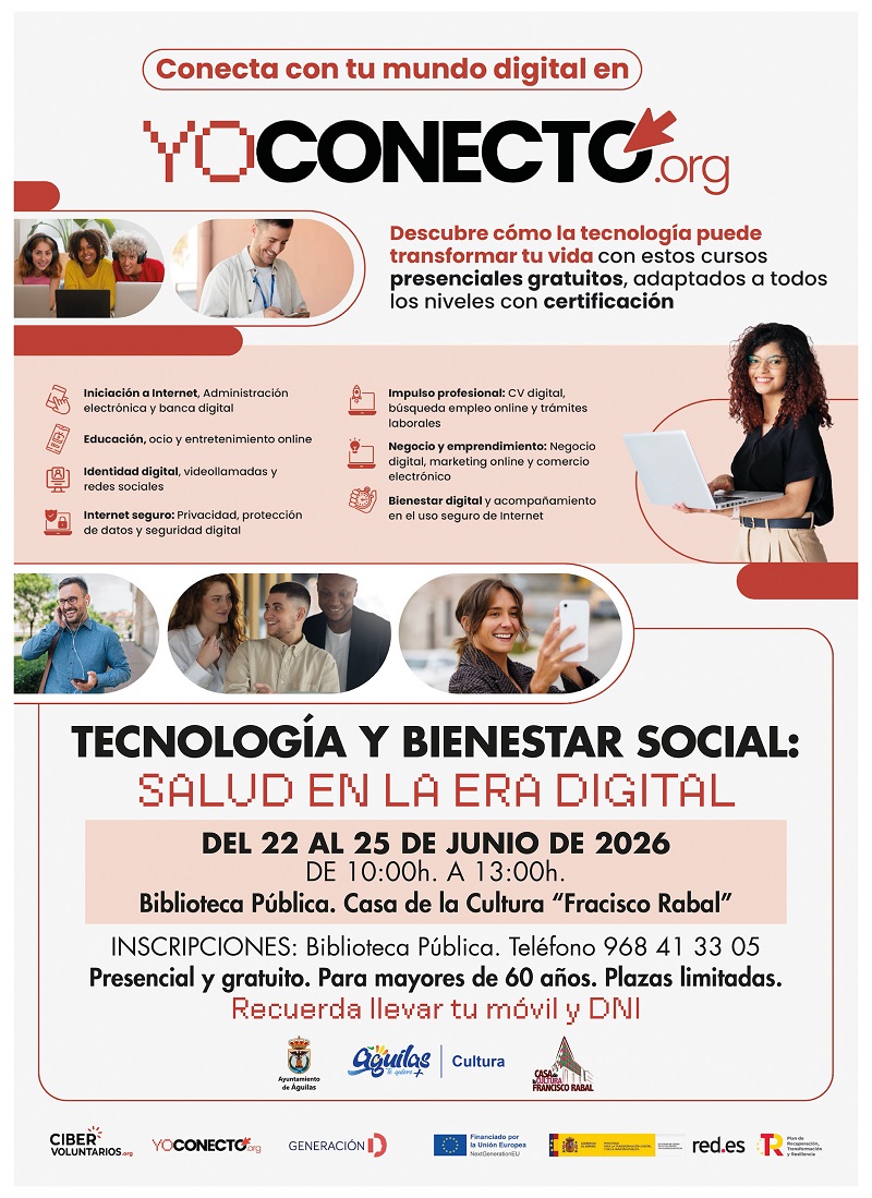 Imagen de Tecnología y Bienestar Social: Salud en la Era Digital (Mayores de 60 años)