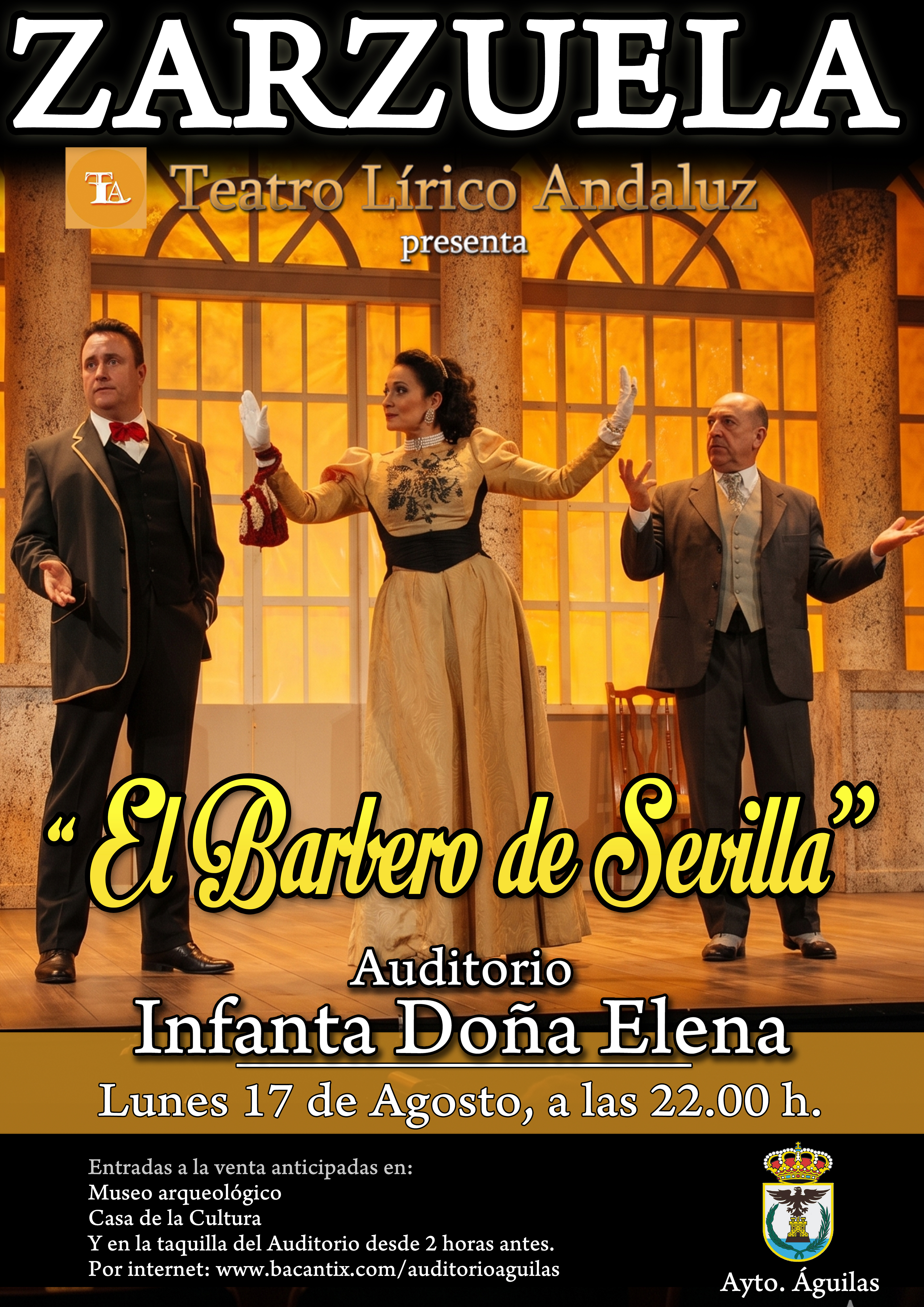 Imagen de Zarzuela: "El Barbero de Sevilla" - Teatro Lírico Andaluz