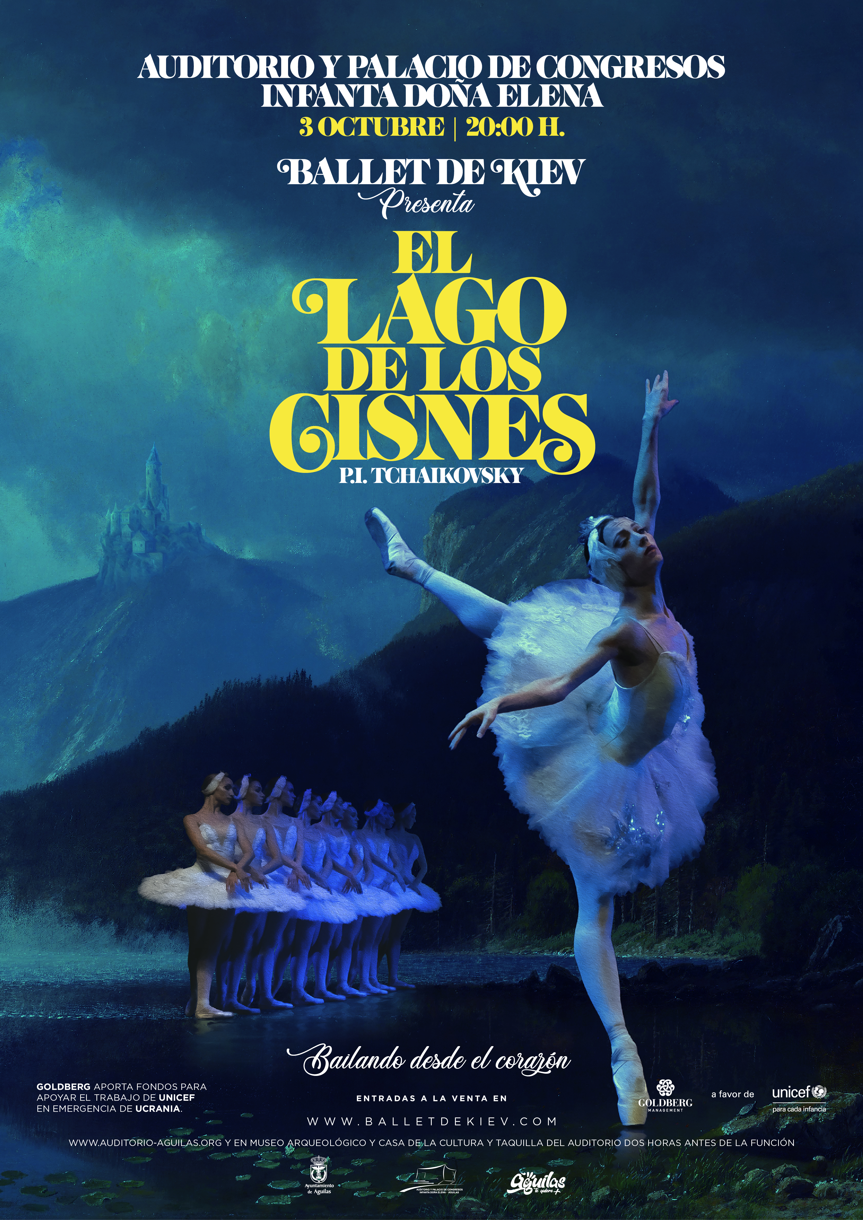 Imagen de El Lago de los Cisnes - Ballet de Kiev (Gira Solidaria UNICEF)