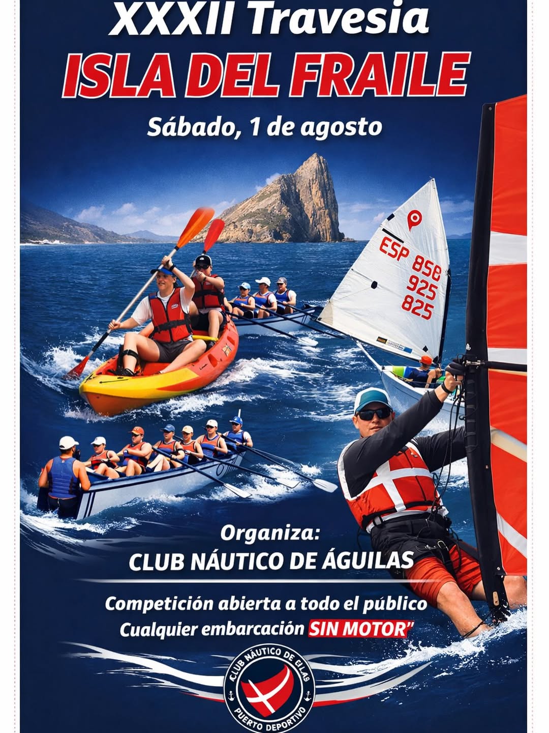 Imagen de XXXIII Travesía Isla del Fraile - Club Náutico de Águilas