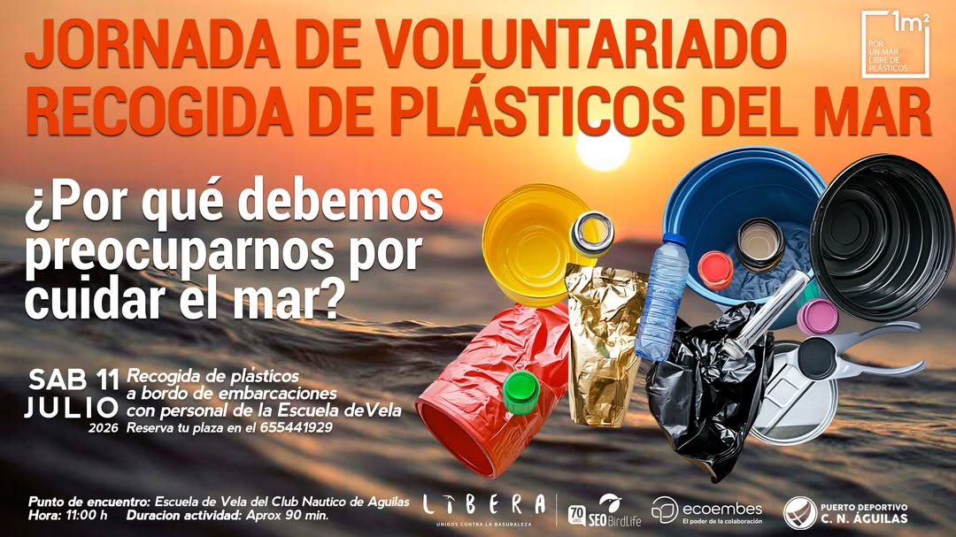 Imagen de Jornada de Voluntariado: Recogida de Plásticos del Mar - Club Náutico de Águilas