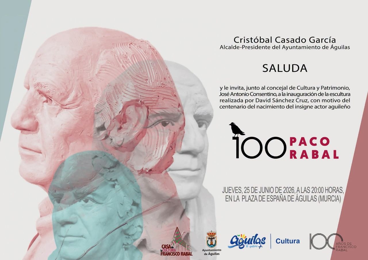 Imagen de Inauguración de la Escultura en Homenaje a Paco Rabal - Centenario