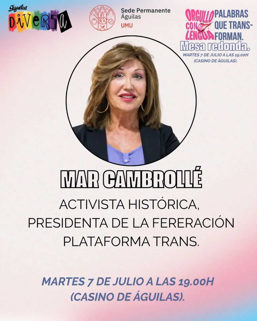Imagen de Palabras que Trans-forman – Mesa Redonda