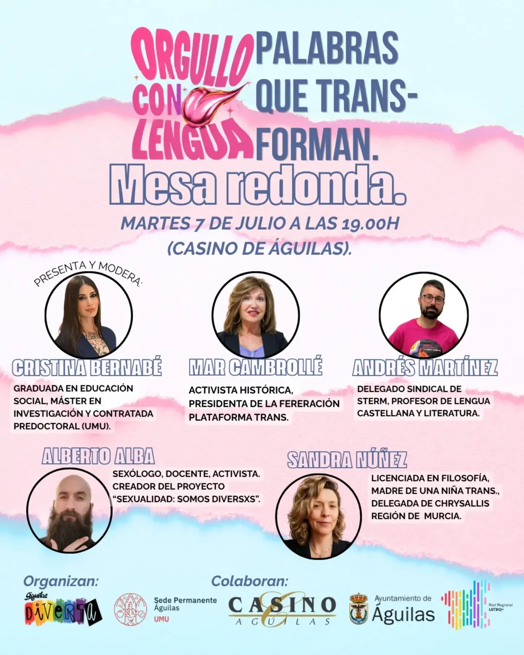 Imagen de Palabras que Trans-forman – Mesa Redonda