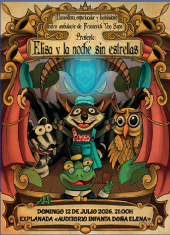 Imagen de Títeres "Elisa y la noche sin estrellas"