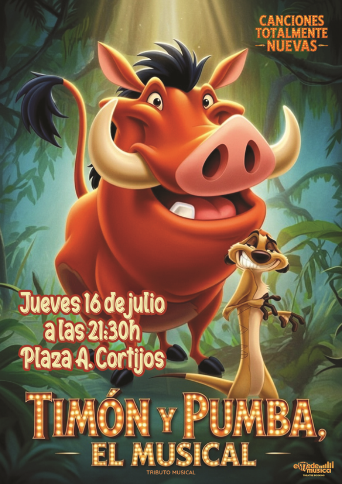 Imagen de Timón y Pumba, El Musical - Tributo Musical