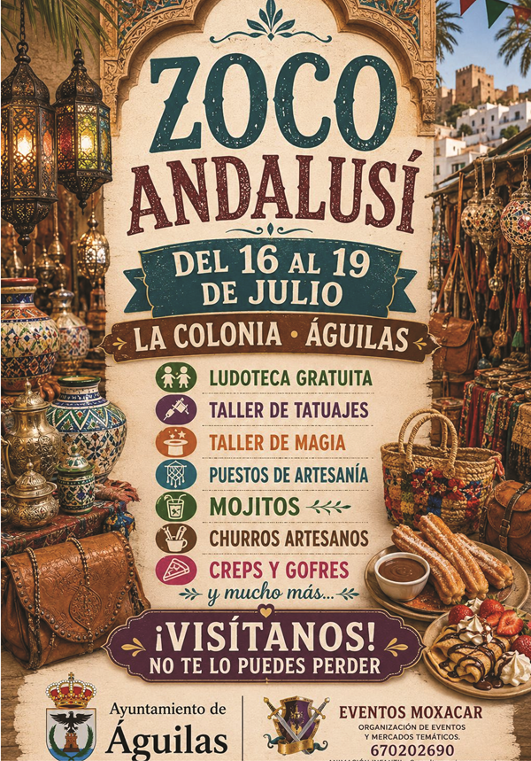 Imagen de Zoco Andalusí en La Colonia - Águilas