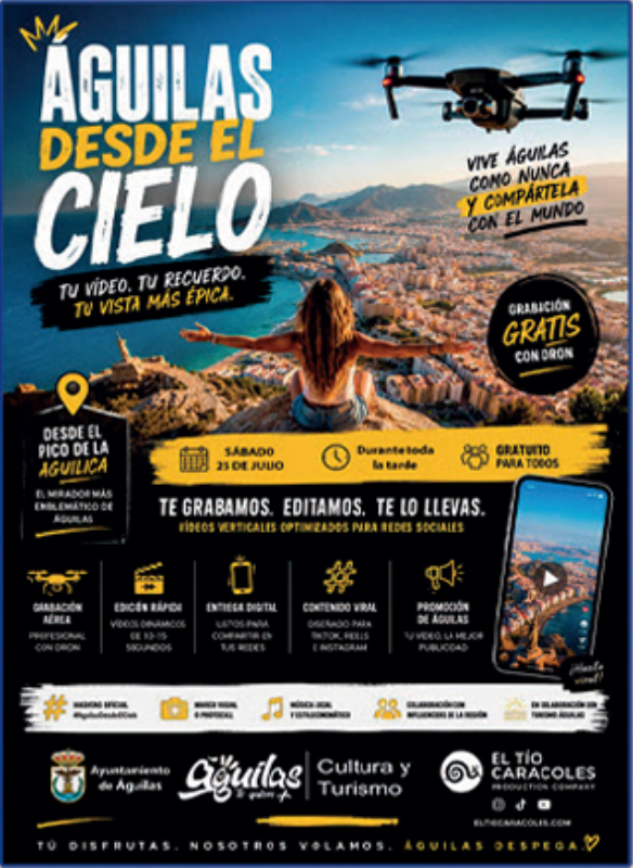 Imagen de Águilas desde el cielo - Grabación con dron