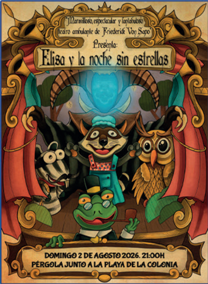 Imagen de Títeres "Elisa y la noche sin estrellas"