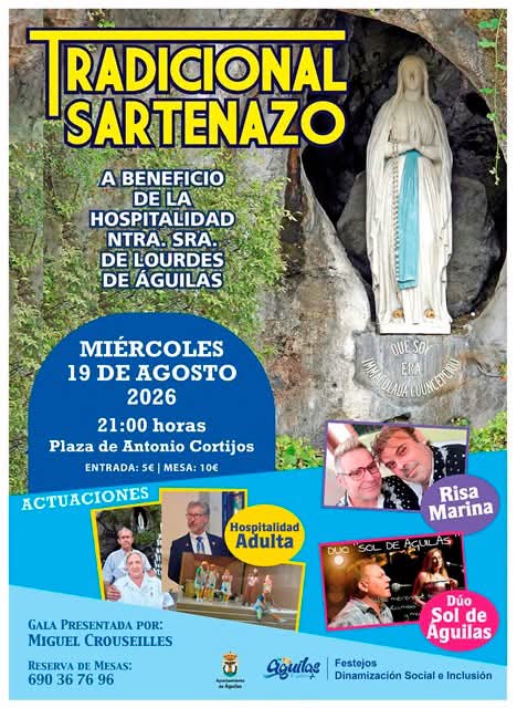 Imagen de Tradicional Sartenazo de la Hospitalidad de Ntra. Sra. de Lourdes de Águilas