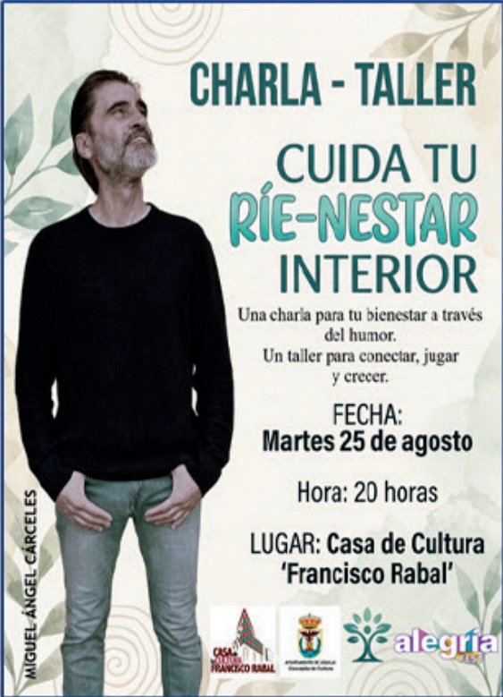 Imagen de Charla-taller: "Cuida tu ríe-nestar interior"