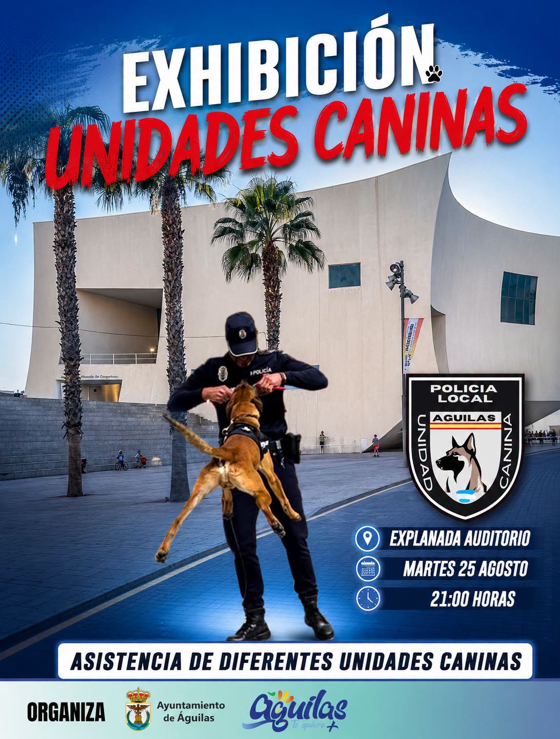 Imagen de Exhibición de Unidades Caninas en Águilas