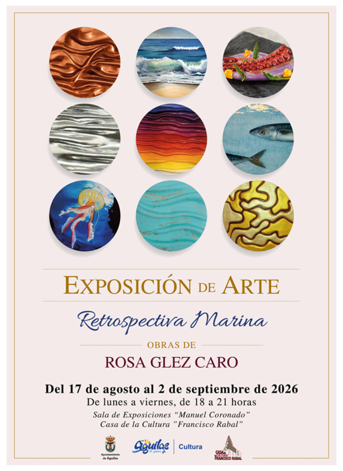 Imagen de Inauguración de la exposición "Retrospectiva Marina" de Rosa González Caro