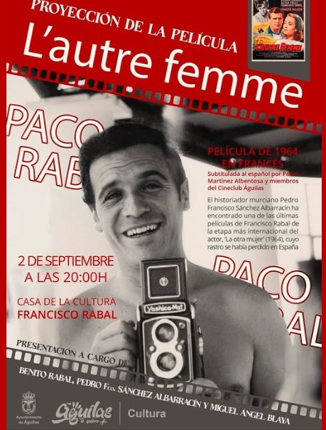 Imagen de Proyección de la película «L'autre femme» (La otra mujer, 1964)