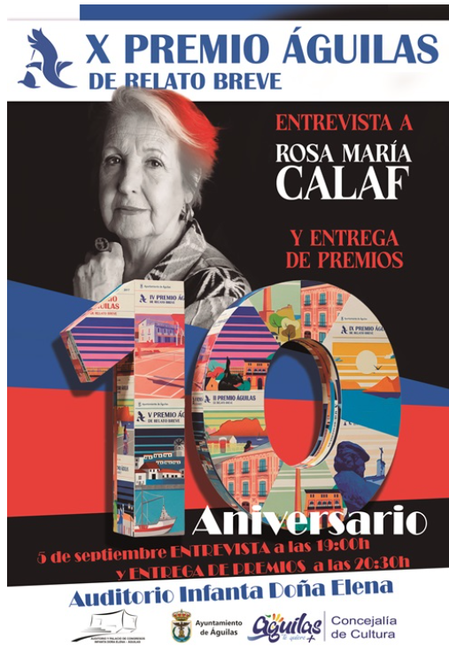 Cartel — X Premio Águilas de Relato Breve